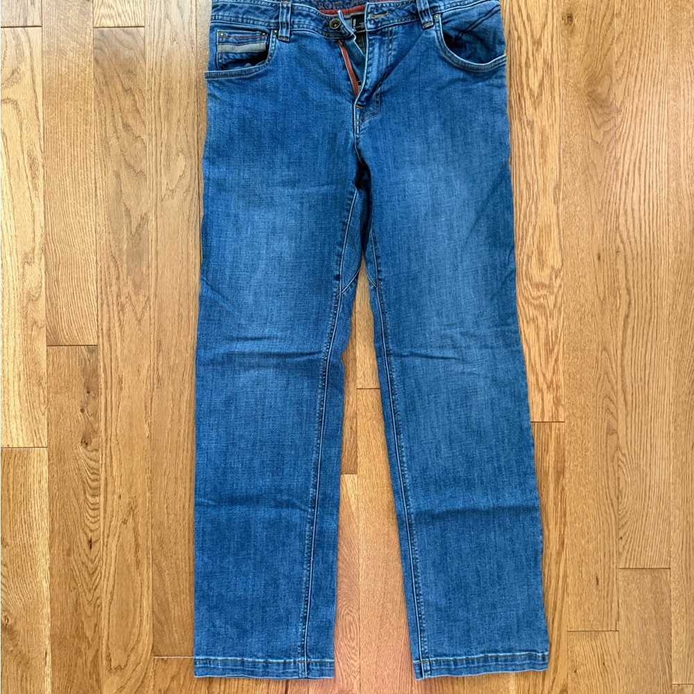Men’s Prana Blue Denim Jeans, size 33W x 34L